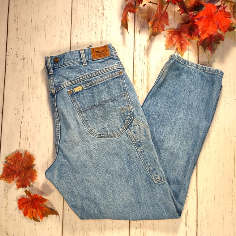 Vintage L.L. Bean West Branch Carpenter Jeans